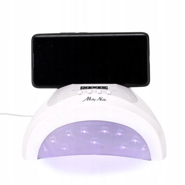 Molly Nails Lampa do paznokci UV/LED 48W SUNS 1SPRO z uchwytem na telefon