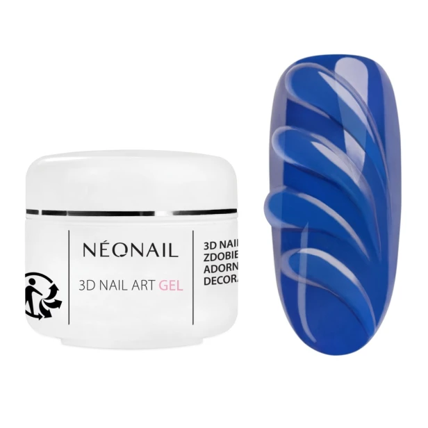 NEONAIL Żel do zdobień przezroczysty 3D Nail Art Gel CLEAR 5g