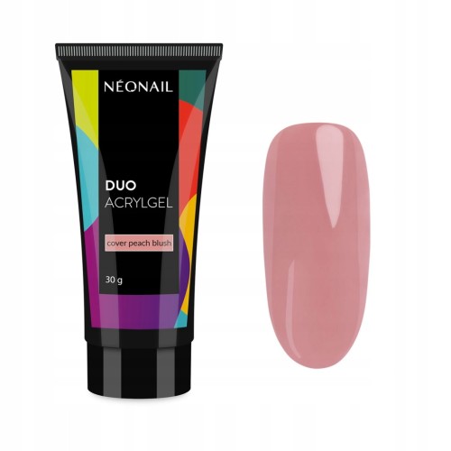 NEONAIL Akrylożel Brzoskwiniowy DUO ACRYLGEL Cover Peach Blush 30g