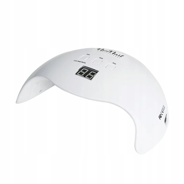 NEONAIL Lampa LED 18W/36 LCD Display 18W biała