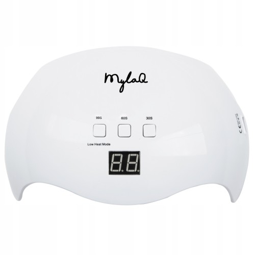 NEONAIL Lampa LED 18W/36 LCD Display 18W biała