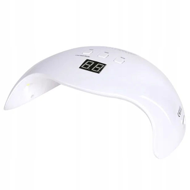 NEONAIL Lampa LED 18W/36 LCD Display 18W biała