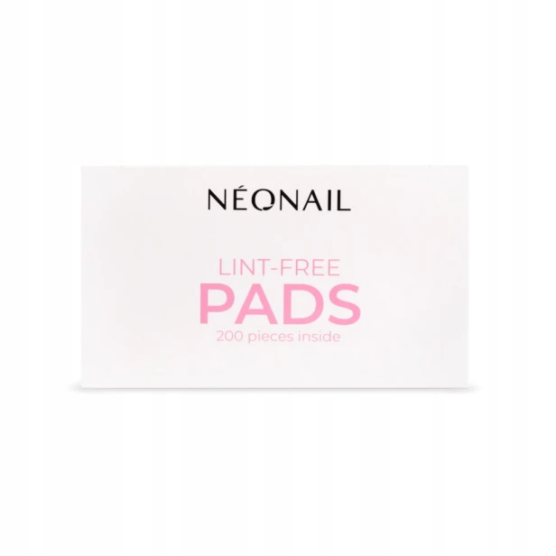 NEONAIL Waciki bezpyłowe LINT-FREE PADS 200szt