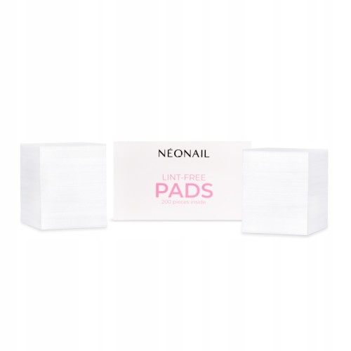 NEONAIL Waciki bezpyłowe LINT-FREE PADS 200szt