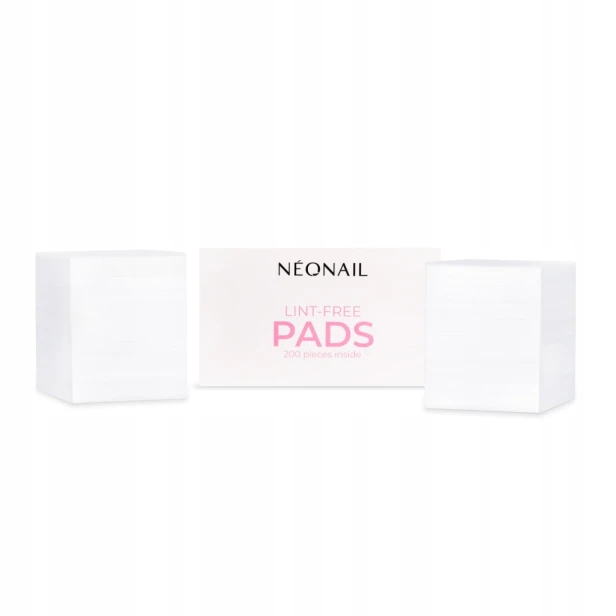 NEONAIL Waciki bezpyłowe LINT-FREE PADS 200szt