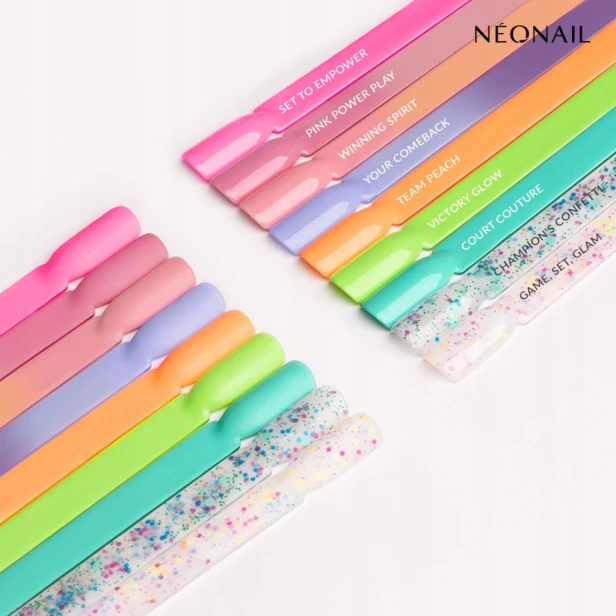 Neonail Lakier Hybrydowy do paznokci GAME, SET, GLAM 7,2ml