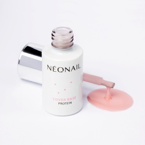 NEONAIL Baza hybrydowa do paznokci COVER BASE PROTEIN NUDE ROSE 7,2ml