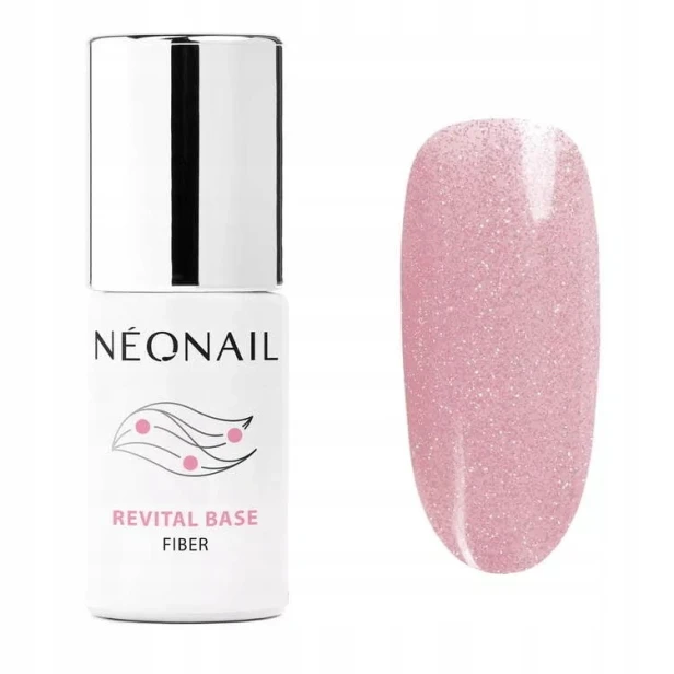 NEONAIL Revital Base Fiber wzmacniająca baza BLINKING COVER PINK 7,2ml