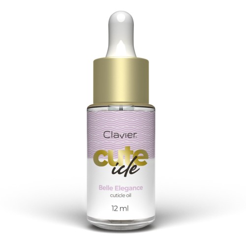 Clavier Oliwka do Skórek i Paznokci z Pipetką Belle Elegance 12ml
