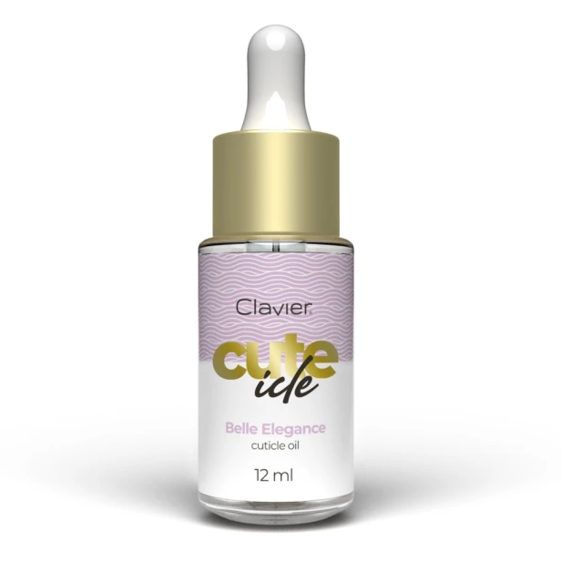 Clavier Oliwka do Skórek i Paznokci z Pipetką Belle Elegance 12ml
