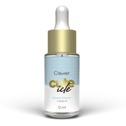 Clavier oliwka do skórek i paznokci z pipetą SWEET CHARM 12ml