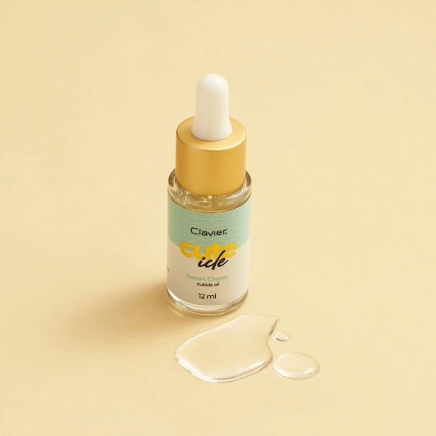 Clavier oliwka do skórek i paznokci z pipetą SWEET CHARM 12ml