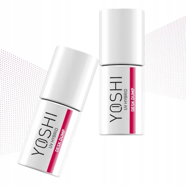 Yoshi Lakier Hybrydowy neonowy czerwony 281 DESK DUMP 6ml