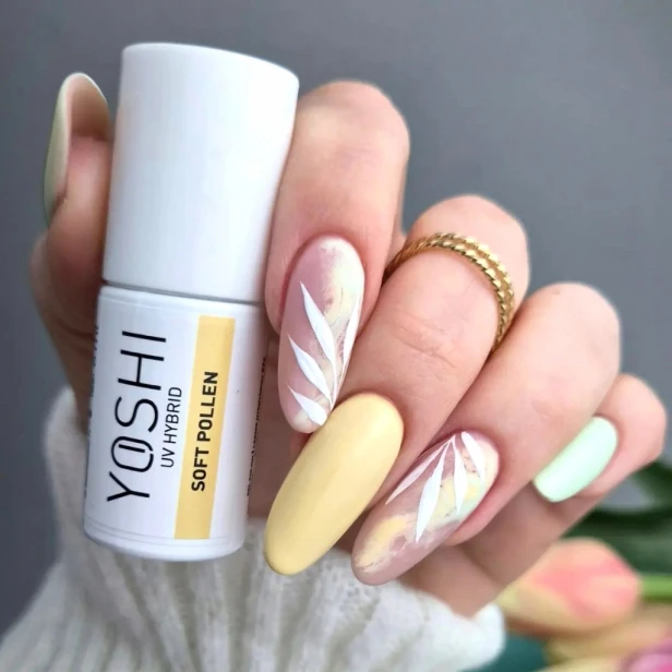 Yoshi Lakier Hybrydowy do paznokci UV Hybrid 274 SOFT POLLEN 6ml