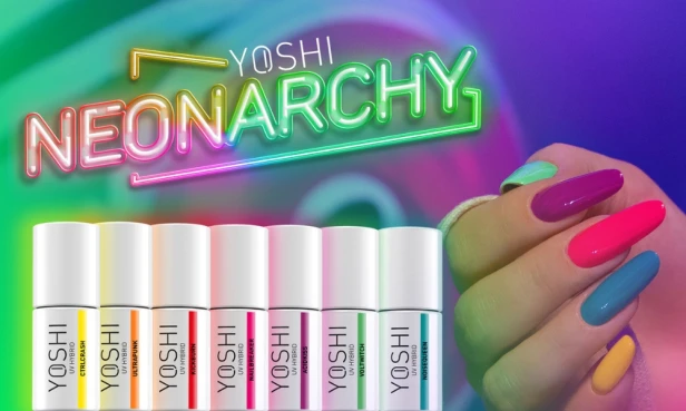Yoshi Różowy Lakier Hybrydowy Neonowy Świecący w UV 234 NAILBREAKER 6ml