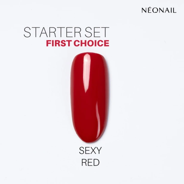 NEONAIL Lakier hybrydowy do paznokci klasyczna czerwień SEXY RED 7,2ml