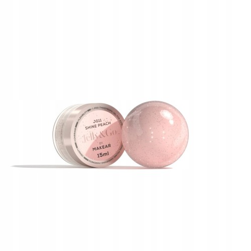 Makear Żel budujący do paznokci Jelly&Go JG11 SHINE PEACH 15ml