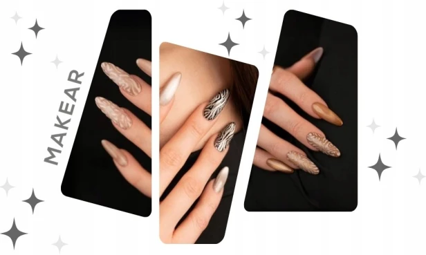 Makear Scratch Base baza do zdobień scratch 3D nail art UV LED 8ml