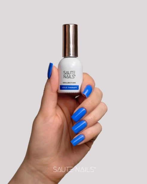 Saute Nails Lakier Hybrydowy do paznokci Royal Blue COLD THERAPY 8ml