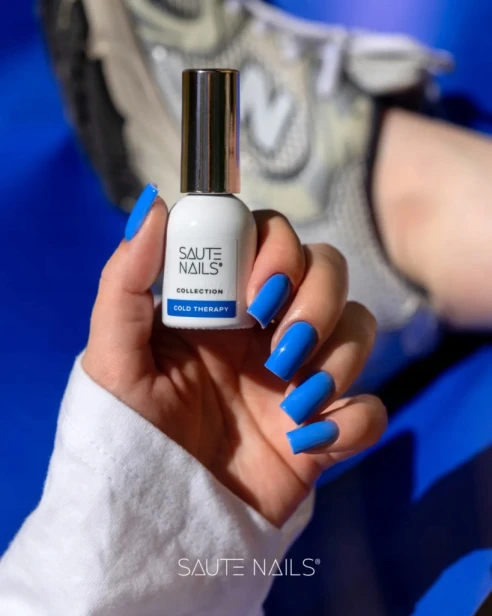 Saute Nails Lakier Hybrydowy do paznokci Royal Blue COLD THERAPY 8ml