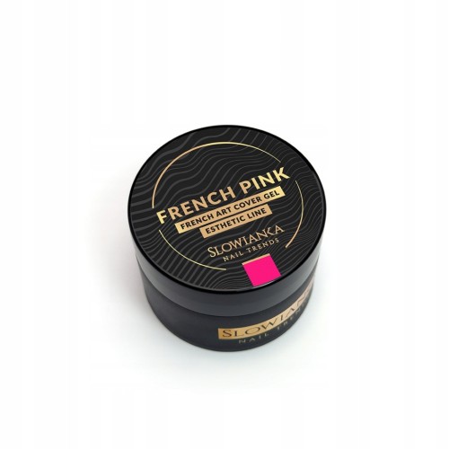 SLOWIANKA Żel do zdobień French Art Cover Gel Esthetic Line FRENCH PINK 5g