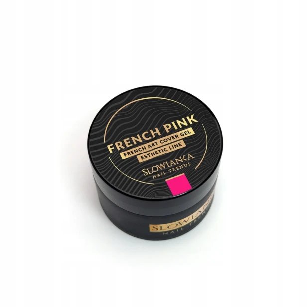 SLOWIANKA Żel do zdobień French Art Cover Gel Esthetic Line FRENCH PINK 5g