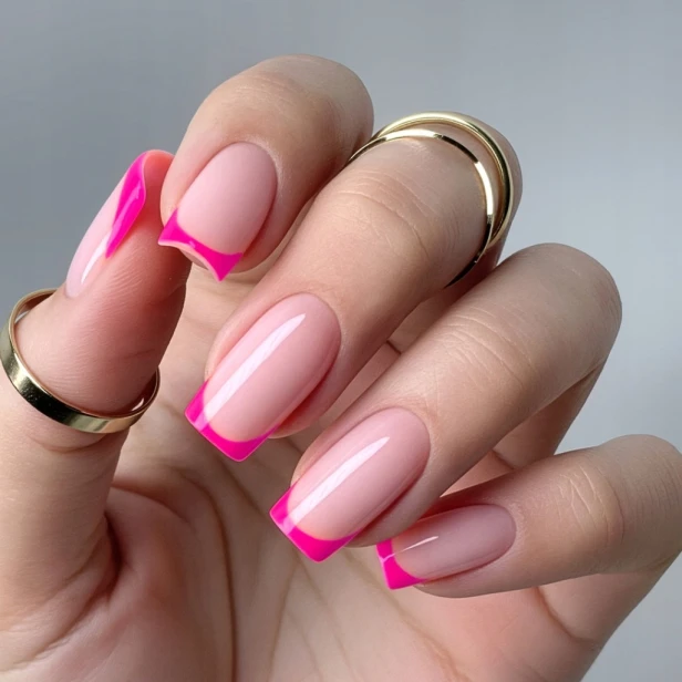SLOWIANKA Żel do zdobień French Art Cover Gel Esthetic Line FRENCH PINK 5g