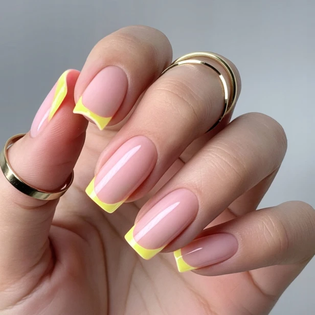 SLOWIANKA Żel do zdobień French Art Cover Gel EstheticLine FRENCH CITRUS 5g