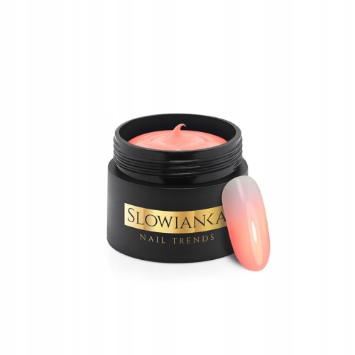 SLOWIANKA Żel do zdobień paznokci Pasta Gel PEACH VEIL 3g