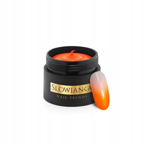 SLOWIANKA Żel do zdobień paznokci Pasta Gel ORANGE TIP 3g