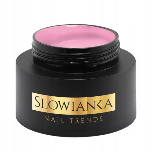 SLOWIANKA Twardy Żel Budujący Do Paznokci Easy Gel Pink Ballet 50g