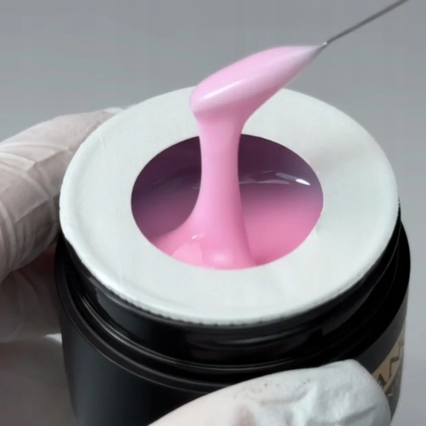 SLOWIANKA Twardy Żel Budujący Do Paznokci Easy Gel Pink Ballet 50g
