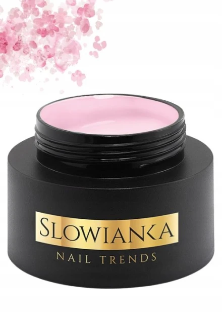 SLOWIANKA Żel budujący Cover Builder Gel Ideal Tixotropic MILKY PINK 50g