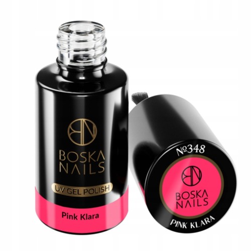 Boska Nails Lakier Hybrydowy do paznokci Divine 348 PINK KLARA 6ml