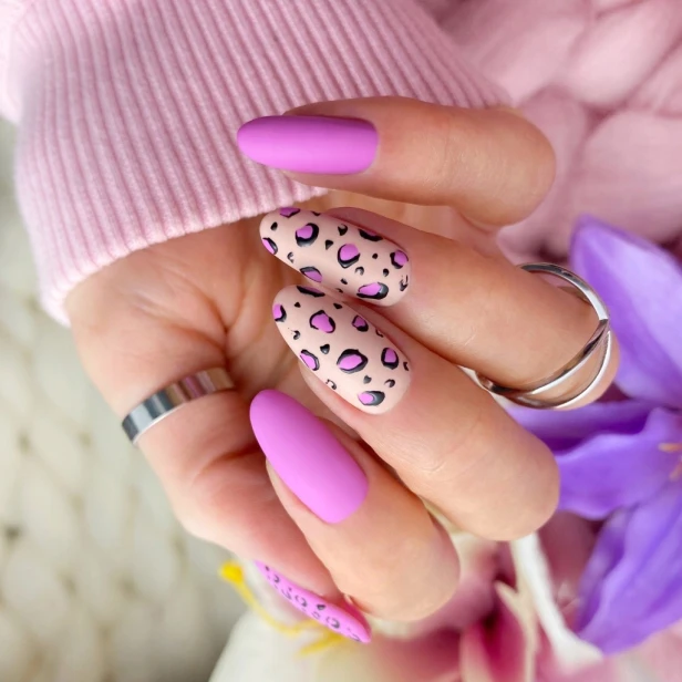 Boska Nails Lakier hybrydowy do paznokci Divine 343 VIOLET STONE 6ml