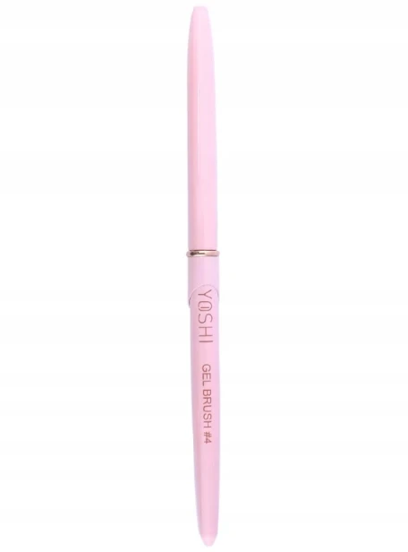 Yoshi Pędzel Pędzelek do zdobienia paznokci Gel Brush #4