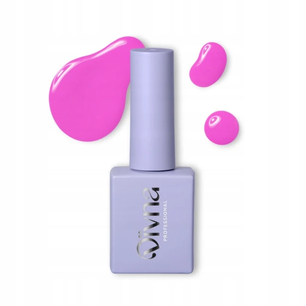 DIVNA Lakier hybrydowy Do Paznokci różowy THE PINK 04 7ml