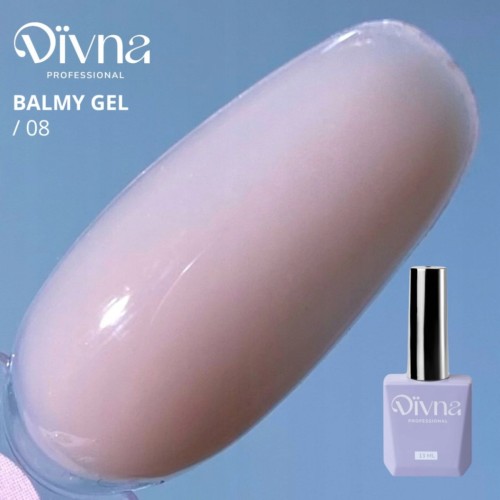 DIVNA Żel budujący o konsystencji bazy rubber do paznokci BALMY GEL 22 13ml