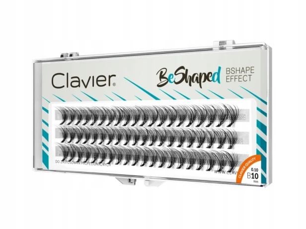 Clavier Rzęsy Kępki BeShaped 0,10 Skręt B 10mm