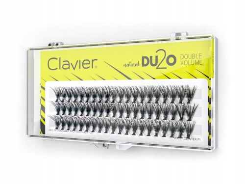 Clavier Kępki rzęsy DU2O Double Volume - 12mm