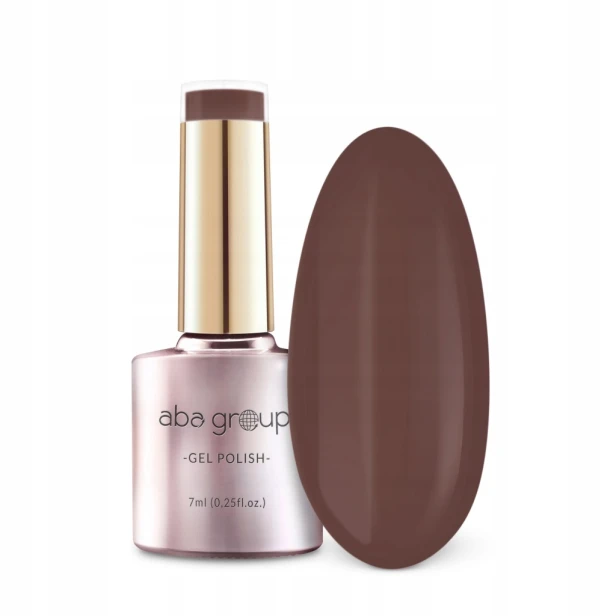 Aba Group Lakier Hybrydowy Czekoladowy Brązowy 752 BROWNIE BABE 7ml