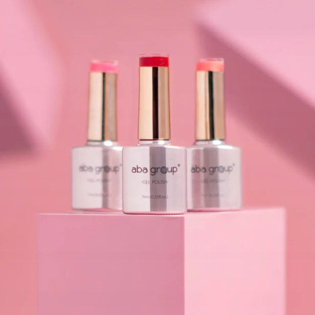 Aba Group Lakier Hybrydowy do paznokci Czerwony Neon 732 FLIRTY PINK 7ml