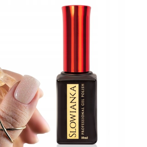 SLOWIANKA Baza Hybrydowa Budująca z Drobinką 412 SPARKLING CHAMPAGNE 10g