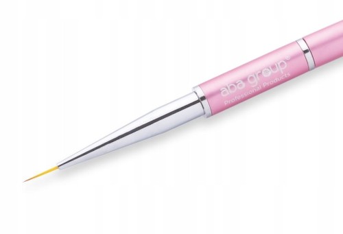 Aba Group Pędzelek do paznokci do zdobień różowy 9mm Rose Liner #9