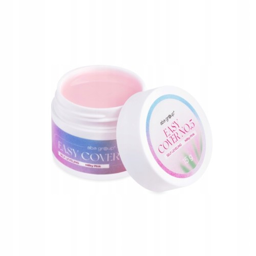 Aba Group Żel budujący Easy Cover No. 5 Self Leveling MILKY PINK 15g