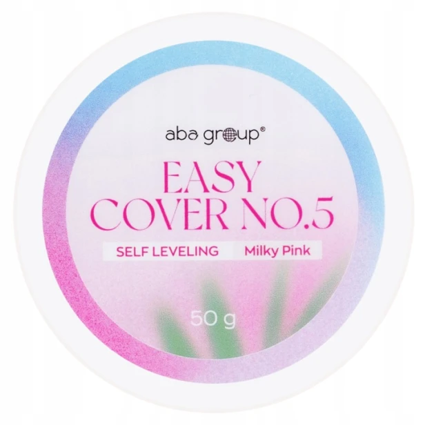 Aba Group Żel budujący Easy Cover No. 5 Self Leveling MILKY PINK 50g