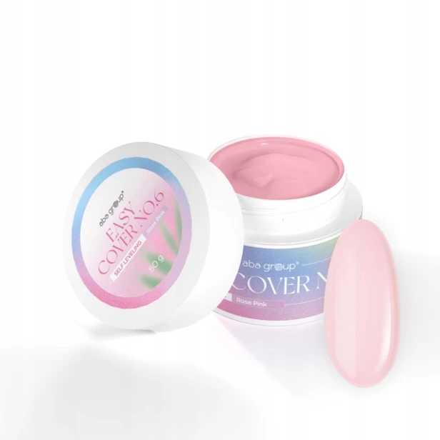 Aba Group Żel budujący Easy Cover No. 6 Self Leveling ROSE PINK 50g