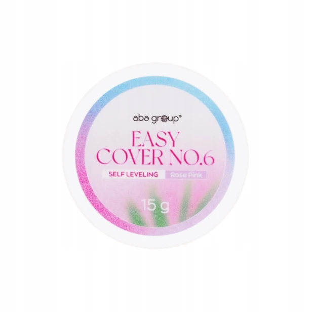 Aba Group Żel budujący Easy Cover No. 6 Self Leveling ROSE PINK 50g
