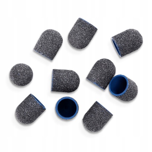 Aba Group Kapturki ścierne do pedicure 13mm gradacja - 80 10szt