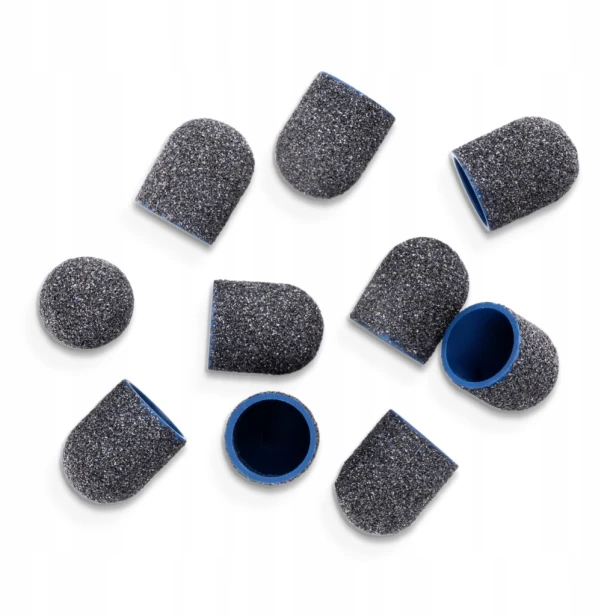 Aba Group Kapturki ścierne do pedicure 13mm gradacja - 80 10szt